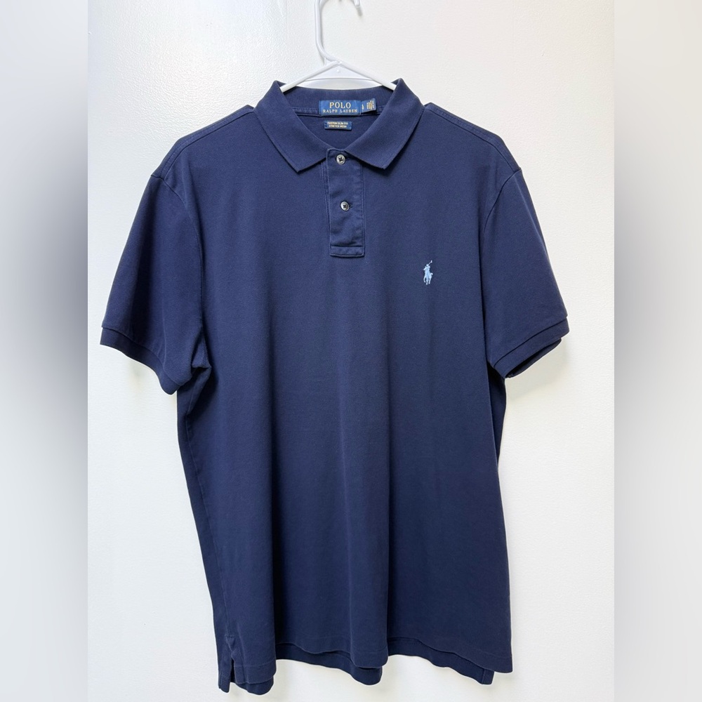 Polo by Ralph Lauren Men's Deep Blue Polo Shirt